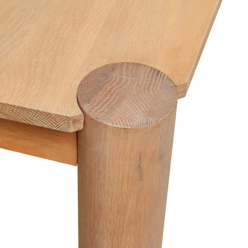 Linea Oslo Modern Dining Table - New Oak - 8 Seater Dining Table