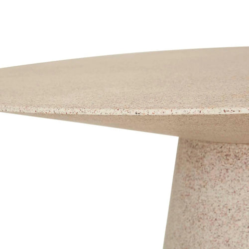 Livorno Round Designer Outdoor Dining Tables - 4 Seater - Warm Sand Dining Table