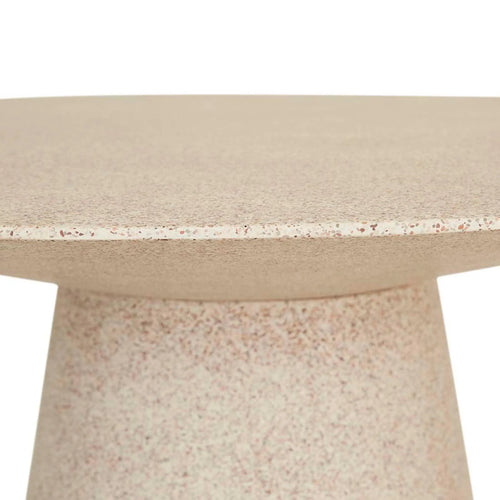 Livorno Round Designer Outdoor Dining Tables - 4 Seater - Warm Sand Dining Table