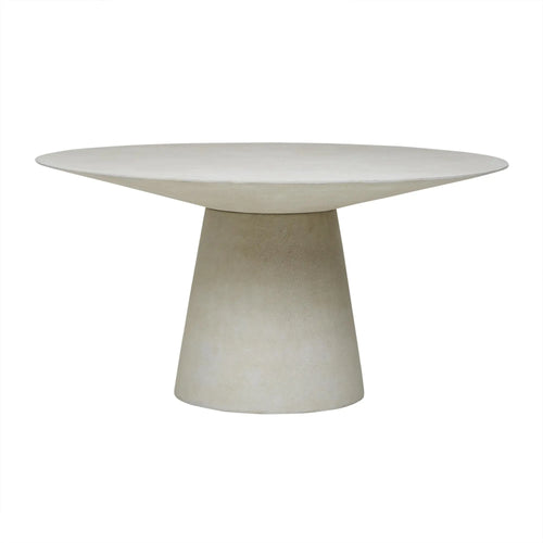 Livorno Round Designer Outdoor Dining Tables - 6 Seater - Grey Speckle Dining Table