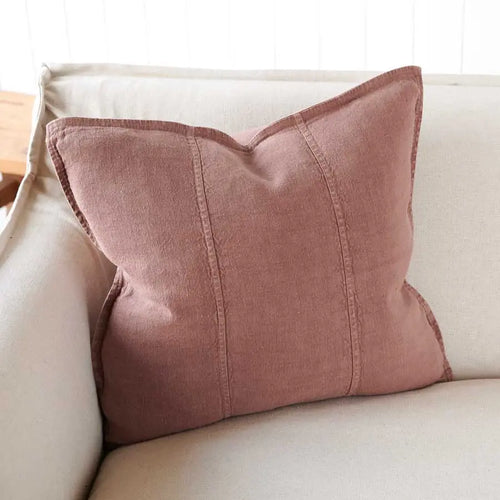 Luca® Linen Cushion - Desert Rose Cushion