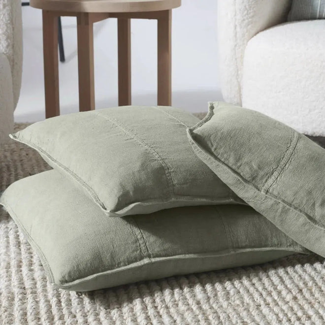 Luca® Linen Cushion - Pistachio Cushion