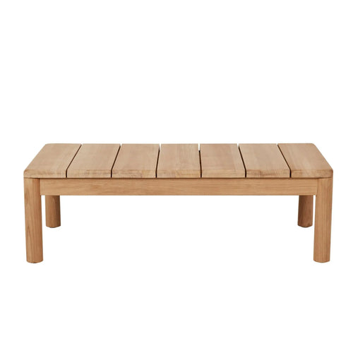 Lucy Outdoor Coffee Table - Natural Teak Coffee Table