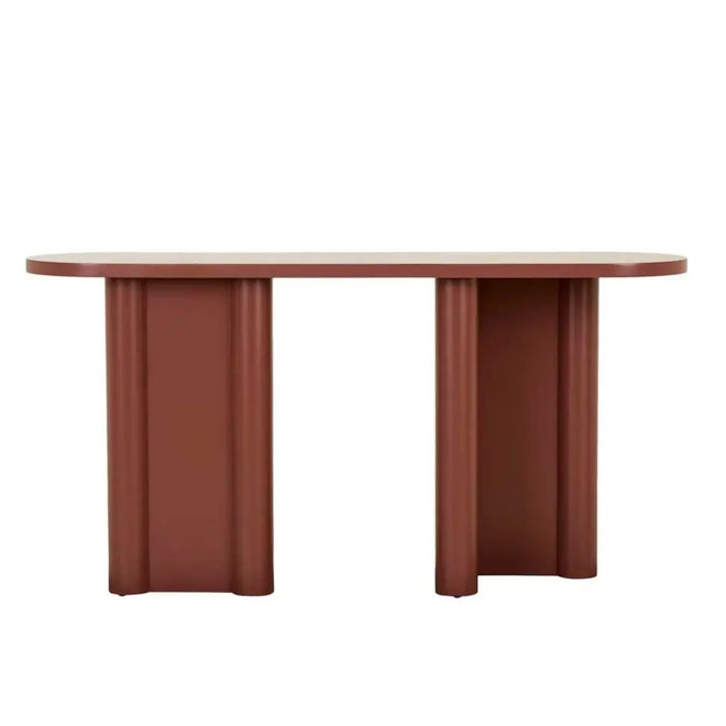 Modern Magnus Console Gloss Brick Console Table