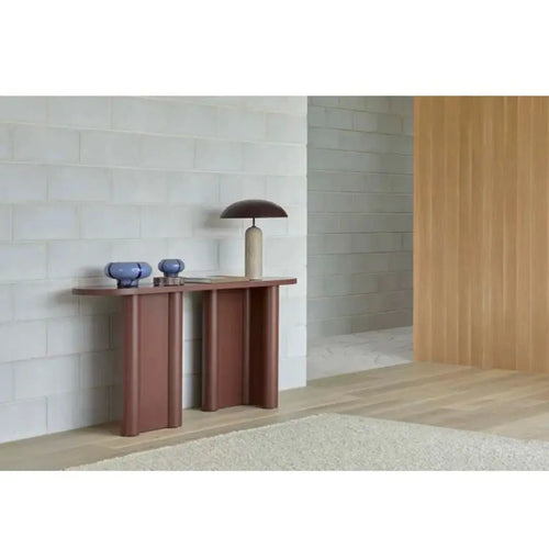 Modern Magnus Console Gloss Brick Console Table