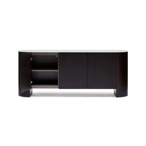 Modern Sideboard - Axel Walnut & Marble Buffets