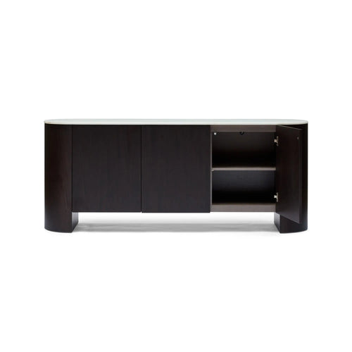 Modern Sideboard - Axel Walnut & Marble Buffets