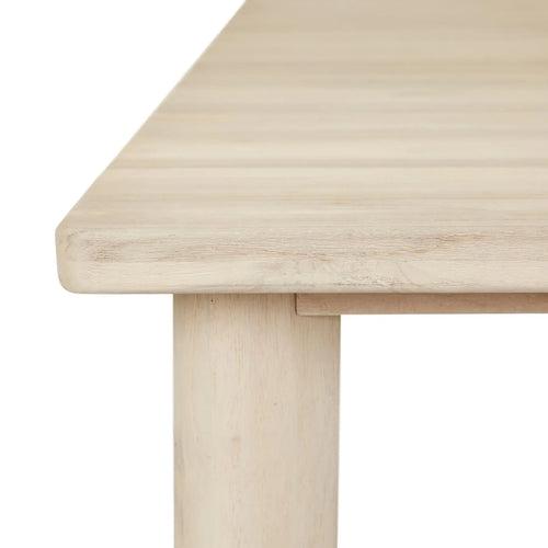 Montana Raft Designer Outdoor Dining Table - Aged Teak - 8 Seater Dining Table