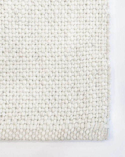 Nebraska White Handwoven Weave Rug Indoor rug