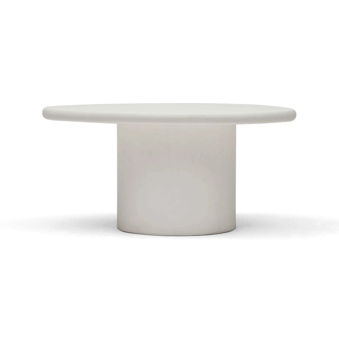 Onde Modern White Outdoor Coffee Table Coffee Table