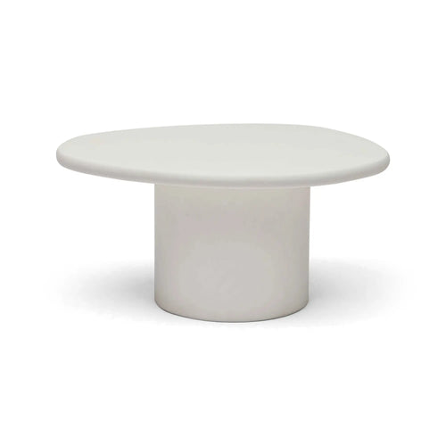 Onde Modern White Outdoor Coffee Table Coffee Table