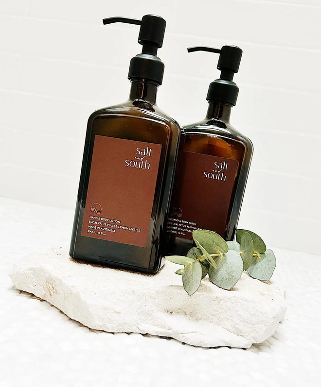 Salt & South Hand & Body Wash - Eucalyptus, Plum & Lemon Myrtle