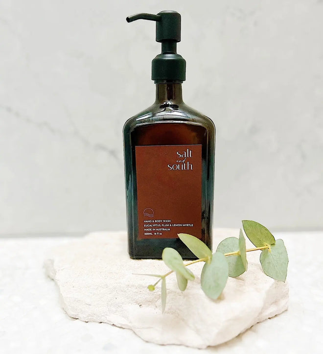 Salt & South Hand & Body Wash - Eucalyptus, Plum & Lemon Myrtle