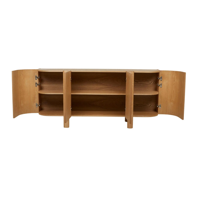 Artie Designer Modern Buffet/Sideboard - Natural Ash Buffets