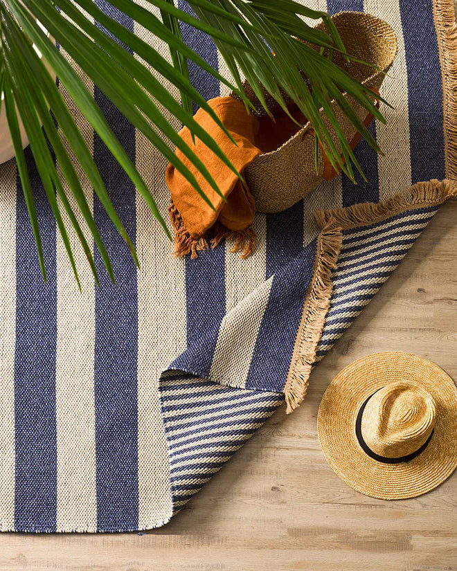 Summit Deep Blue Outdoor Rug Outdoor rugs