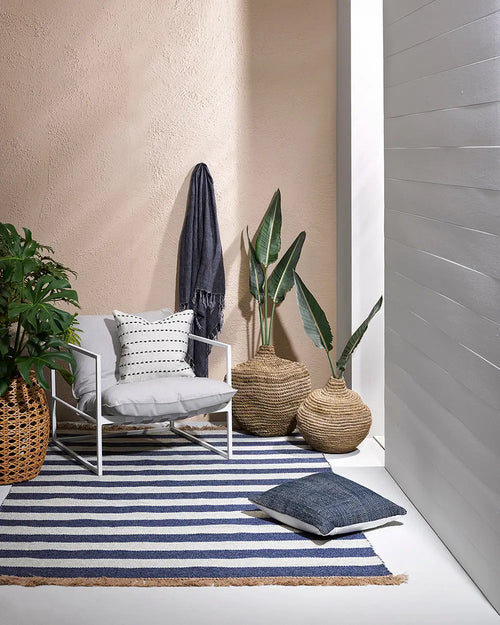 Summit Deep Blue Outdoor Rug Outdoor rugs