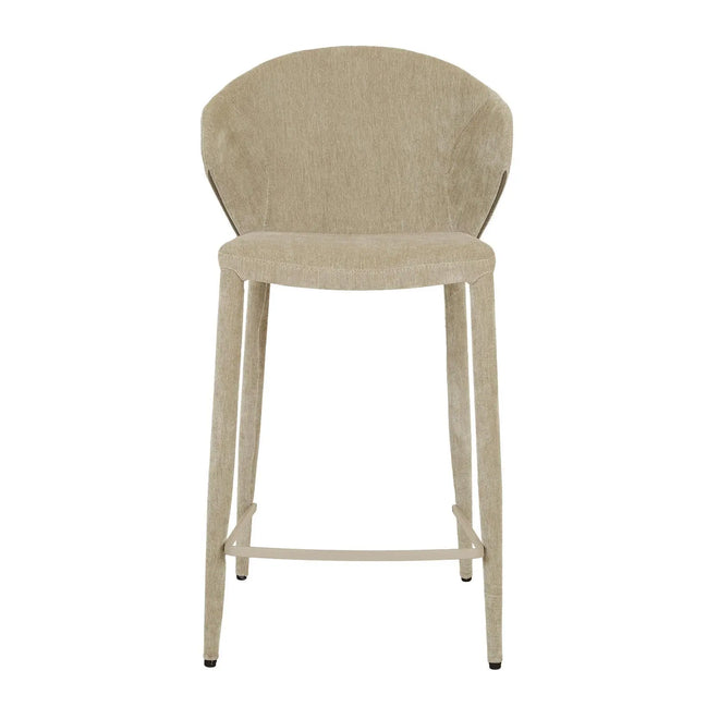 Theo Designer Barstool - Fawn - Dijon Kitchen / Bar Stool