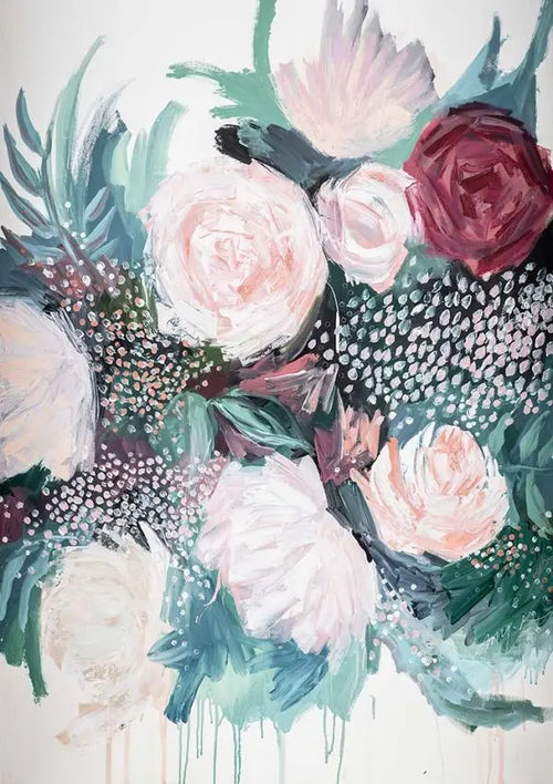 Willow Bloom Framed Canvas Artwork