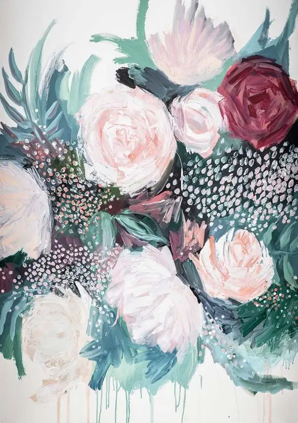 Willow Bloom Framed Canvas Artwork