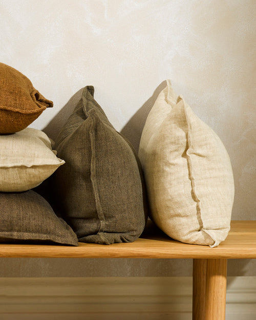 Arcadia Almond Cushion Indoor Cushions