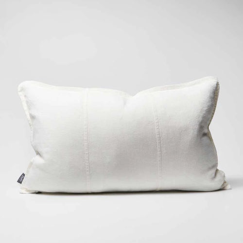 Luca® Outdoor Linen Cushion - White Cushions