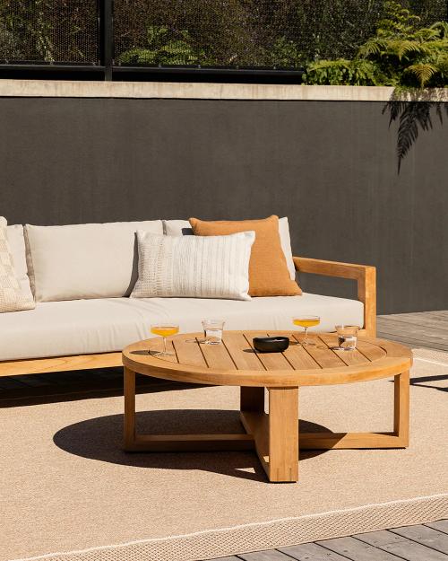 Sonnet Almond Cushion - Almond Outdoor Cushions