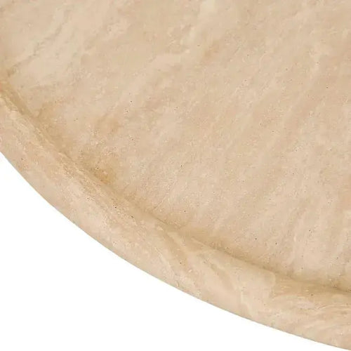 Pippa Marble Luxury Coffee Table - Travetine Coffee Table