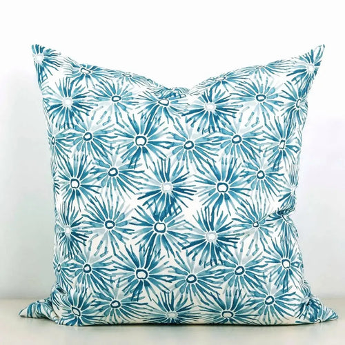 Aster Teal Cushion