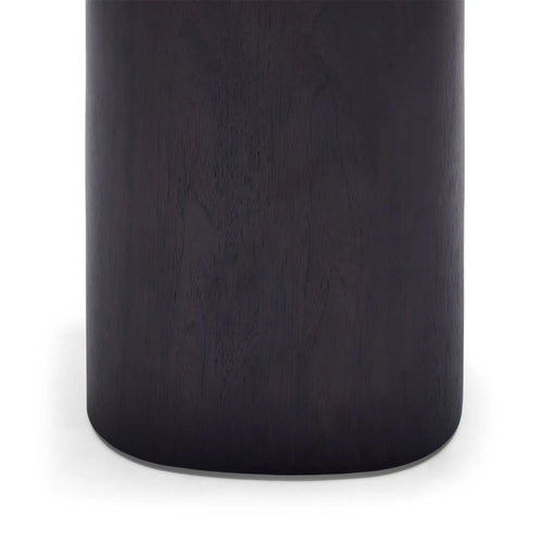  Axel Modern Side Table with Marble Top - Walnut Side Table