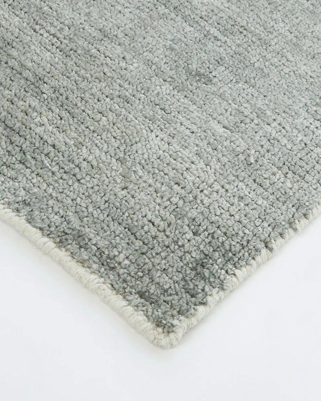  Belverde Slate Luxury Bamboo Silk And Wool Rug Indoor rug