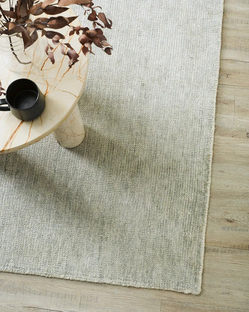  Belverde Slate Luxury Bamboo Silk And Wool Rug Indoor rug