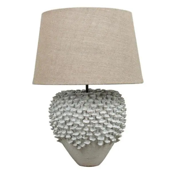  Boomerang - Coral Detail Ceramic Side Lamp Table Lamp