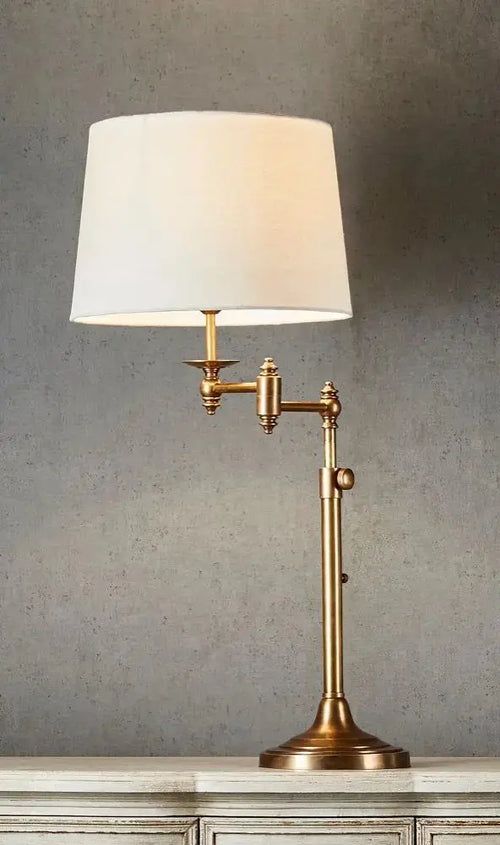 Bowral - Brass Swing Arm Luxury Lamp