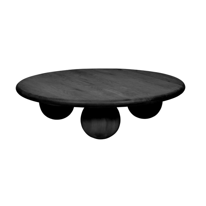  Bruno Ball Designer Coffee Table - Midnight 1000mm Coffee Table