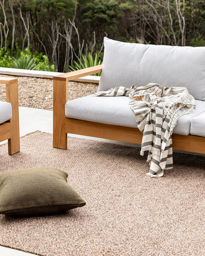  Burleigh - Teak Outdoor Rug Outdoor rugs