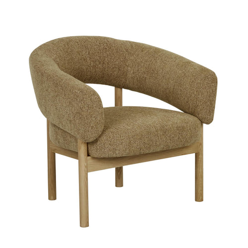  Jenson Designer Occasional Chair - Desert Speckle - Natural Ash Occasional Chair