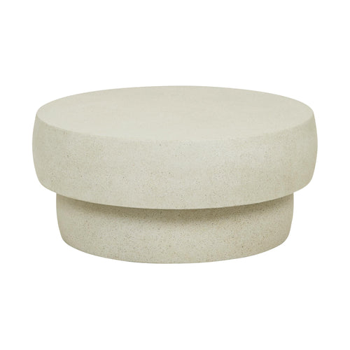  Livorno Boulder Coffee Table - White Speckle Coffee Table