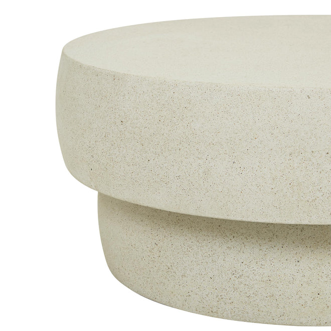  Livorno Outdoor Boulder Coffee Table - Grey Speckle Coffee Table