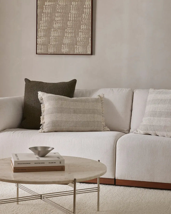  Carson Natural Cushion Indoor Cushions