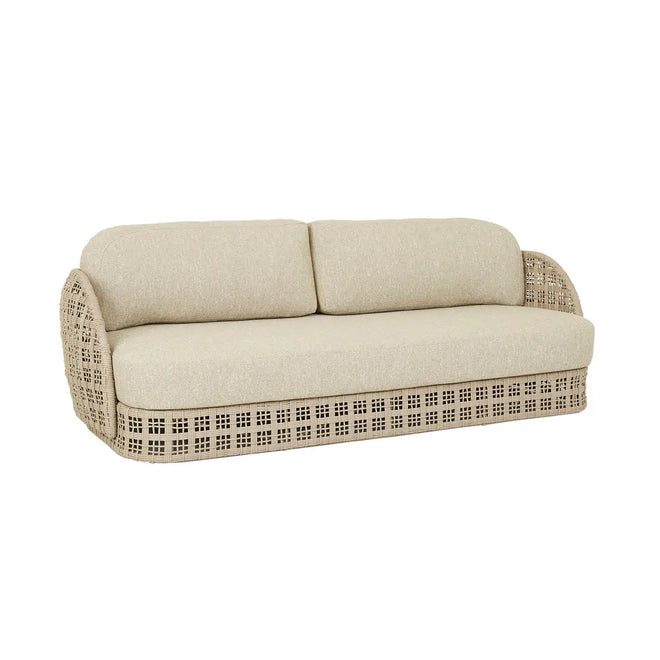  Cohen 3 Seater Sofa - Shell - Mushroom Sofa