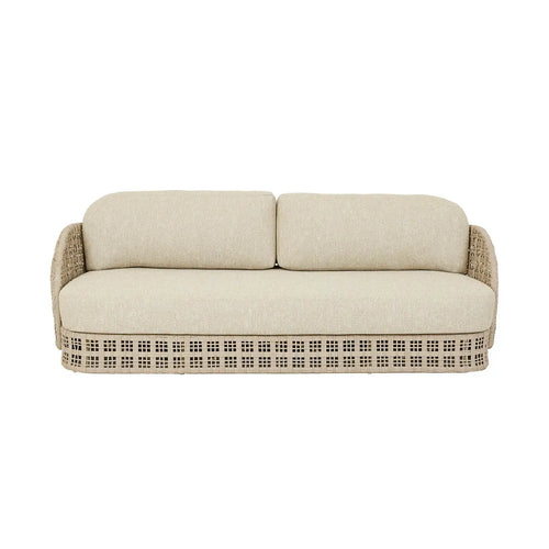 Cohen 3 Seater Sofa - Shell - Mushroom Sofa