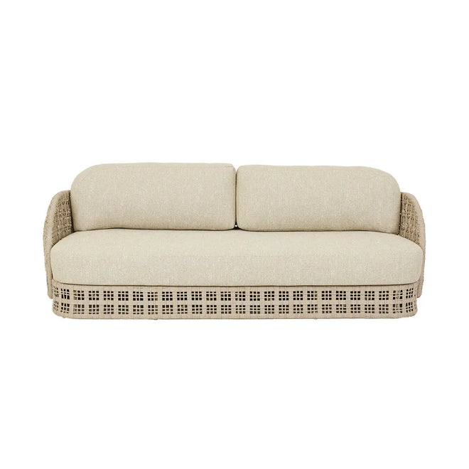  Cohen 3 Seater Sofa - Shell - Mushroom Sofa