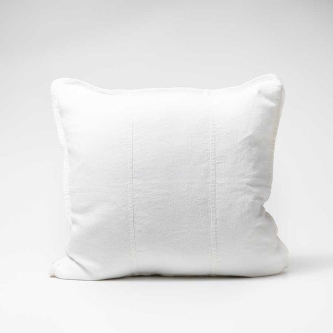  Luca® Outdoor Linen Cushion - White Cushions