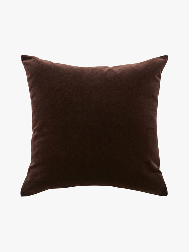 Etro Square Chocolate  Velvet Cushion Cushions
