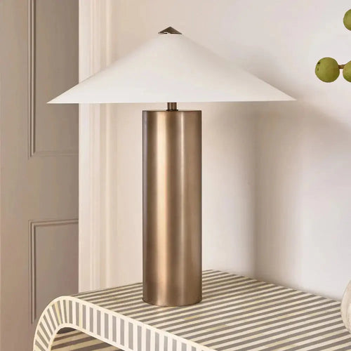  Aiko Bronze Modern Table Lamp Lighting