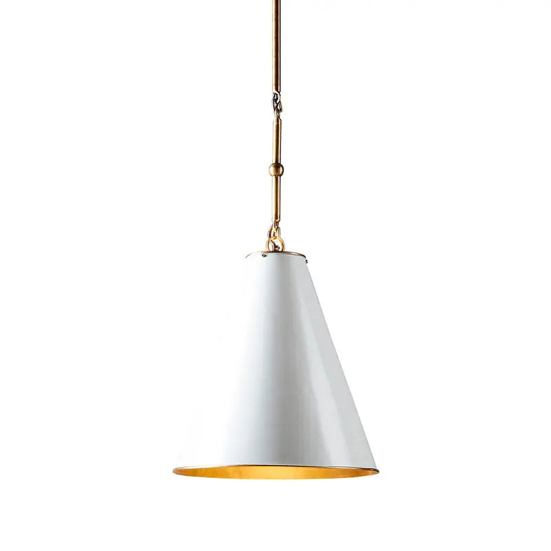  Floor Stock - White/Brass Pendant Lights