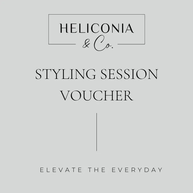  Heliconia & Co. Styling Session Voucher Gift Card
