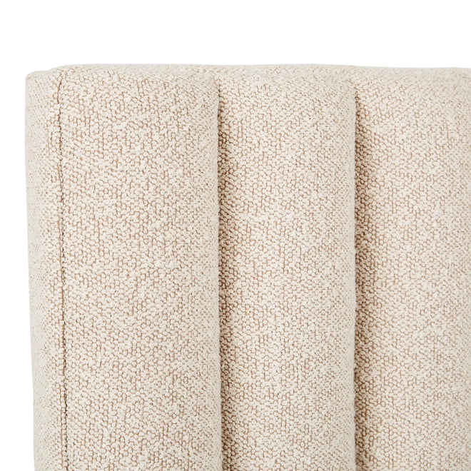  Kennedy Tufted Modern Bedheads - Bone Weave Bedhead