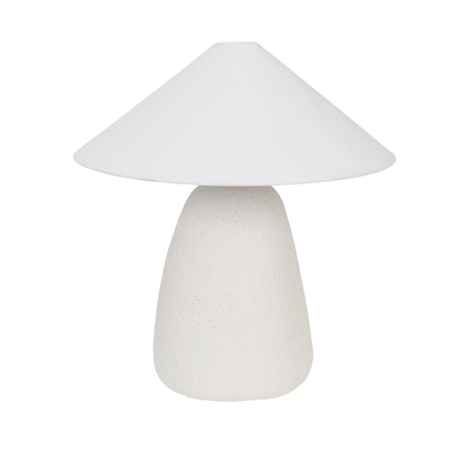  Lorne Pebble ModernTable Lamp - White Sand - Ivory Lighting