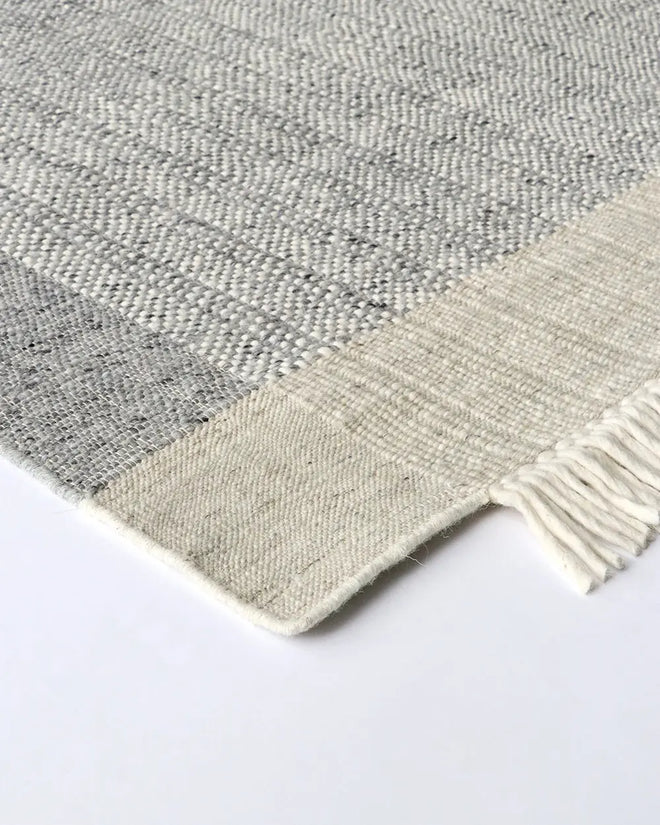  Lindis Steel Grey Handwoven Artisan Rug Indoor rug